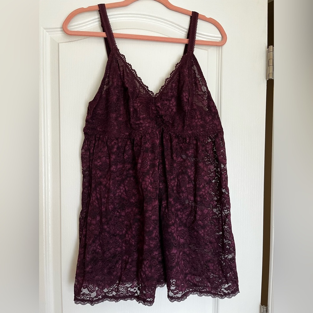 Torrid Babydoll Lingerie size 2